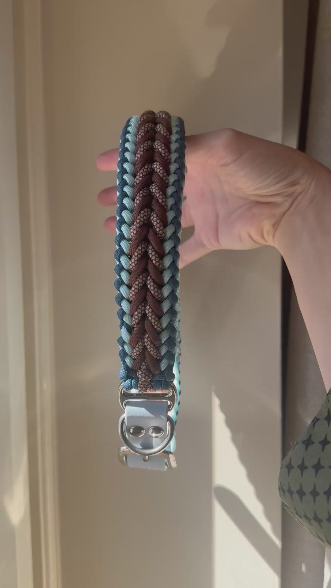 Halsband PetrolChoco